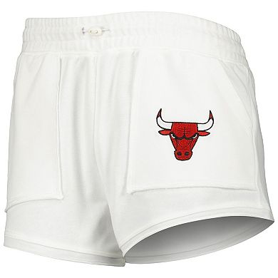 Women's Concepts Sport White Chicago Bulls Sunray Shorts