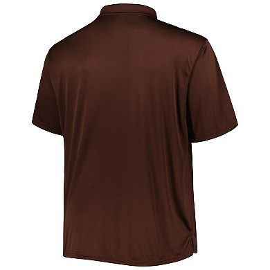 Men's Fanatics Branded Brown/White Cleveland Browns Solid Two-Pack Polo Set
