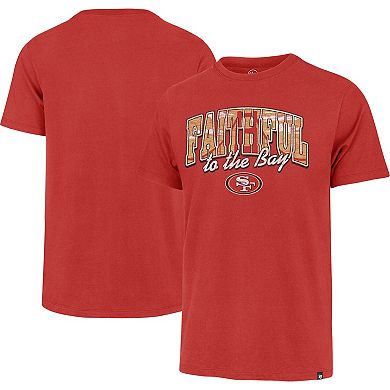 Men's '47 Scarlet San Francisco 49ers Regional Franklin T-Shirt