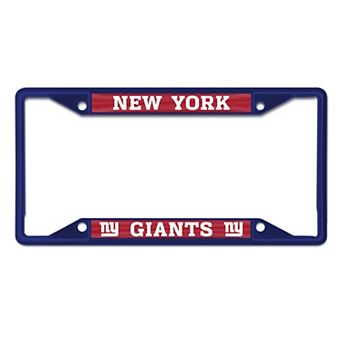 WinCraft New York Giants Chrome Color License Plate Frame
