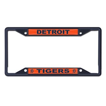 WinCraft Detroit Tigers Chrome Color License Plate Frame