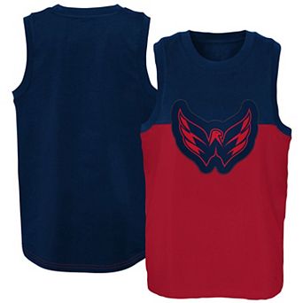 Youth Red/Navy Washington Capitals Revitalize Tank Top