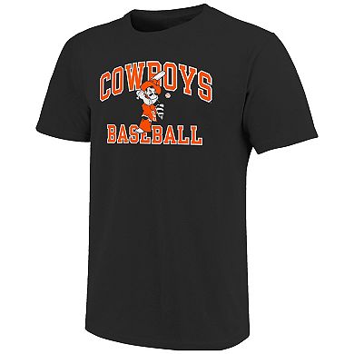 Men's Black Oklahoma State Cowboys Baseball T-Shirt