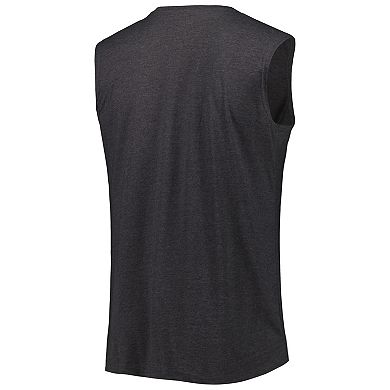 Women's Fanatics Branded Heather Charcoal New Orleans Saints Plus Size Tank Top