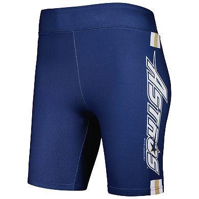Women's Mitchell & Ness Navy Houston Astros Biker Shorts