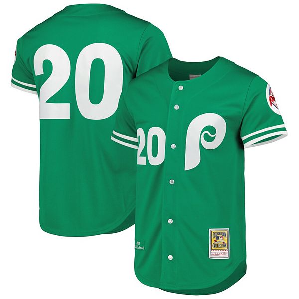 Mitchell & Ness Philadelphia Athletics 4 Button Jersey Shirt New Mens Sizes  $50