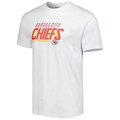 Men's Concepts Sport Red/White Kansas City Chiefs Downfield T-Shirt & Shorts Sleep Set