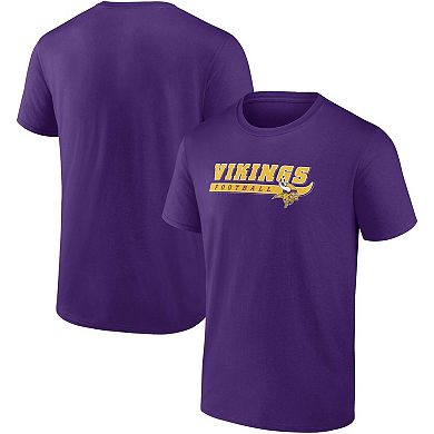 Men's Fanatics Branded  Purple Minnesota Vikings Take The Lead T-Shirt