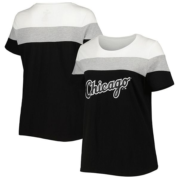 Go White Sox T-Shirt (Small,Athletic Heather)