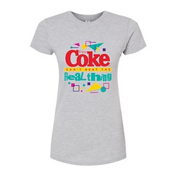 Juniors' Coca-Cola Cant Beat Fitted Tee