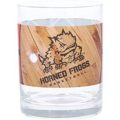 TCU Horned Frogs 14oz. Basketball Glass