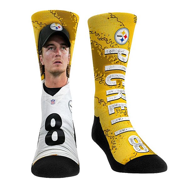 Unisex Rock Em Socks Kenny Pickett Pittsburgh Steelers Big Player Crew ...