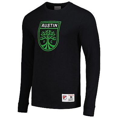 Men's Mitchell & Ness Black Austin FC Legendary Long Sleeve T-Shirt