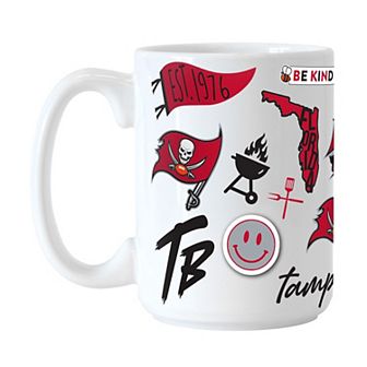 Tampa Bay Buccaneers 15oz. Native Ceramic Mug