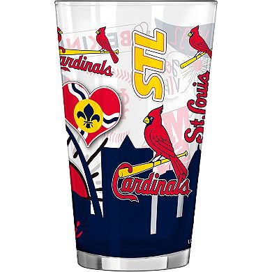 St. Louis Cardinals 16oz. Native Pint Glass
