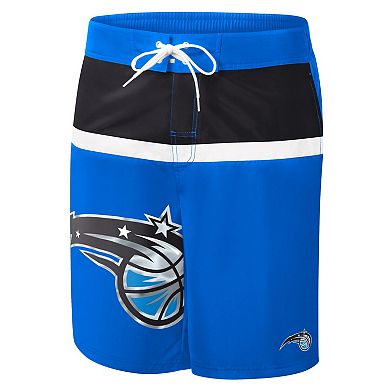 Men's G-III Sports by Carl Banks Blue Orlando Magic Sea Wind Swim Trunks