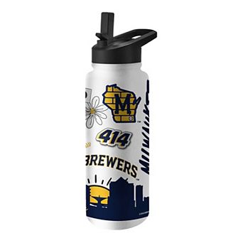 Milwaukee Brewers 34oz. Native Quencher Bottle