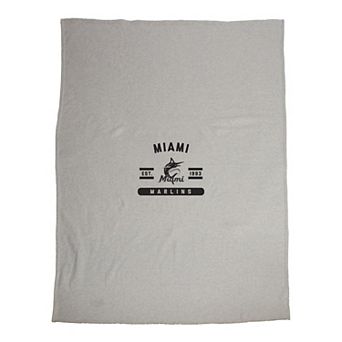 Miami Marlins 54'' x 84'' Sweatshirt Blanket
