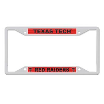 WinCraft Texas Tech Red Raiders Chrome Color License Plate Frame