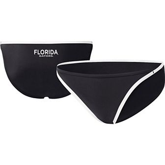 Women's G-III 4Her by Carl Banks Black Florida Gators Play Action Bikini Bottoms
