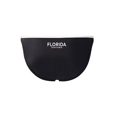 Women's G-III 4Her by Carl Banks Black Florida Gators Play Action Bikini Bottoms