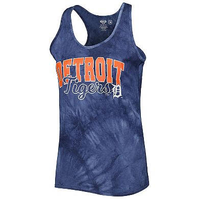 Women's Concepts Sport Navy Detroit Tigers Billboard Racerback Tank Top & Shorts Sleep Set