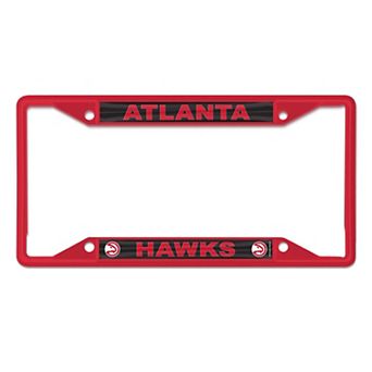 WinCraft Atlanta Hawks Chrome Color License Plate Frame