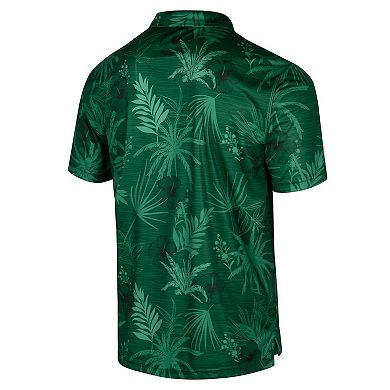 Men's Colosseum Green Michigan State Spartans Palms Team Polo