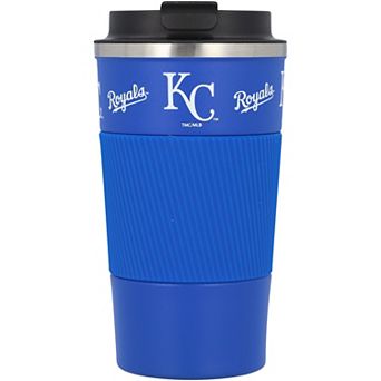 Kansas City Royals 18oz Coffee Tumbler with Silicone Grip