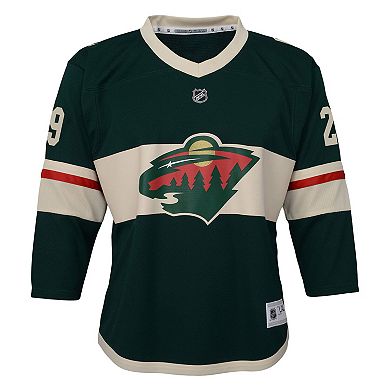 Youth Marc-Andre Fleury Green Minnesota Wild Replica Player Jersey
