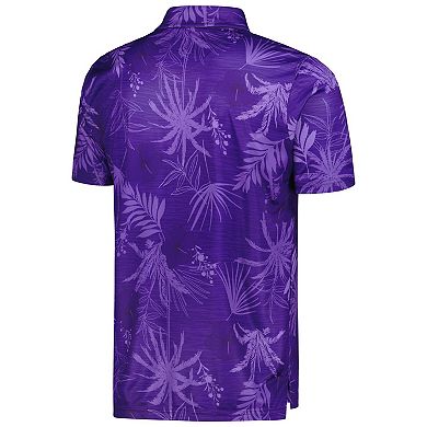 Men's Colosseum Purple Washington Huskies Palms Team Polo