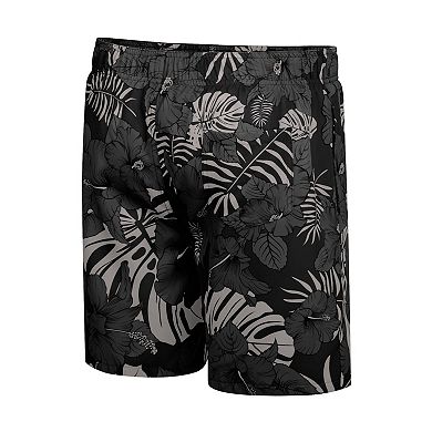 Men's Colosseum Black Colorado Buffaloes The Dude Swim Shorts