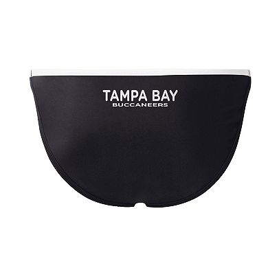 Women's G-III 4Her by Carl Banks Black Tampa Bay Buccaneers Play Action Bikini Bottom