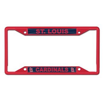 WinCraft St. Louis Cardinals Chrome Color License Plate Frame