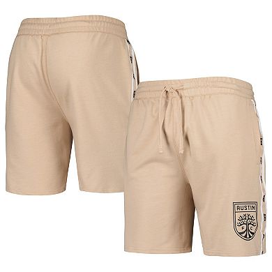 Men's Concepts Sport Tan Austin FC Team Stripe Shorts