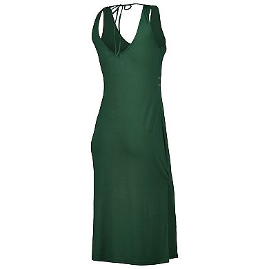 Women's G-III 4Her by Carl Banks Green Michigan State Spartans Training V-Neck Maxi Dress