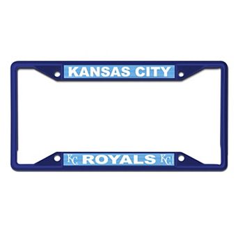 WinCraft Kansas City Royals Chrome Color License Plate Frame
