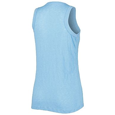 Women's Soft as a Grape Royal Toronto Blue Jays Tri-Blend Tank Top