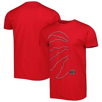 Unisex Stadium Essentials Red Toronto Raptors Element Logo Pop T-Shirt