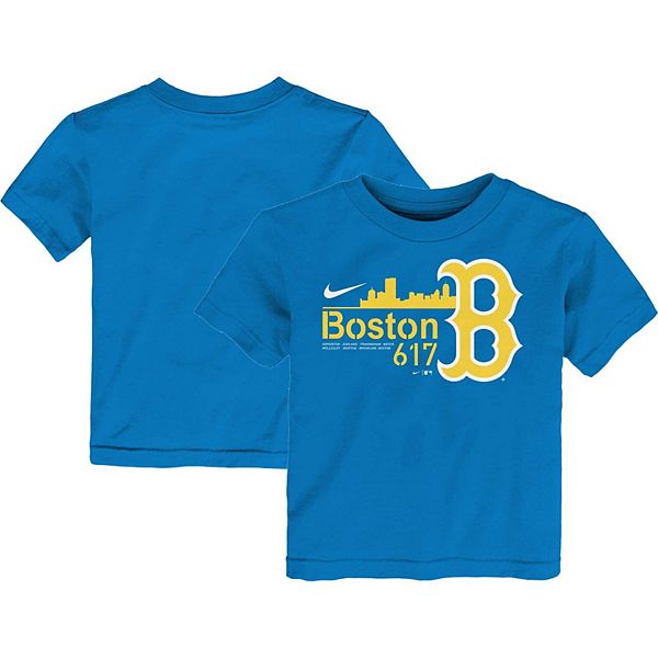 Toddler Nike Blue Boston Red Sox City Connect Graphic T-Shirt Size: 2T