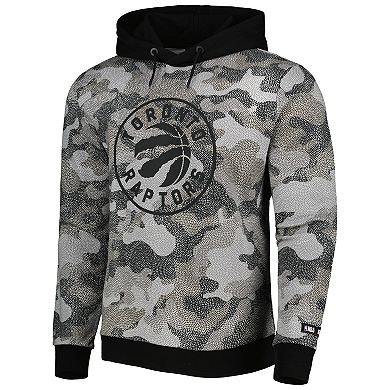 Men's Hugo Boss Black Toronto Raptors Camo Pullover Hoodie