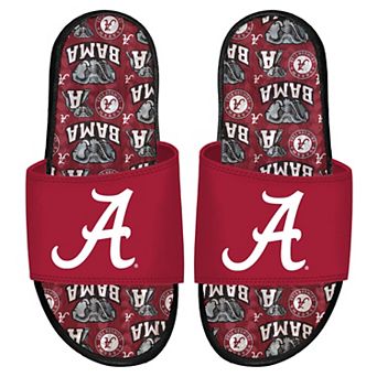 Youth ISlide Alabama Crimson Tide Team Pattern Gel Slide Sandals