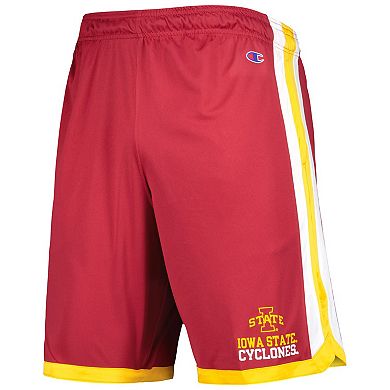 Men's Champion Cardinal Iowa State Cyclones Basketball Shorts