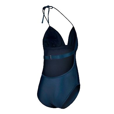 Women's G-III 4Her by Carl Banks Navy Boston Red Sox Full Count One-Piece Swimsuit