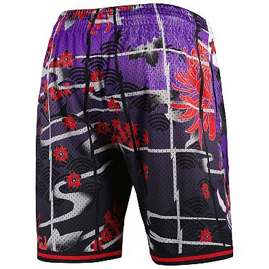 Men's Mitchell & Ness Purple Toronto Raptors Lunar New Year Swingman Shorts