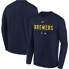 Milwaukee Brewers shirt Youth Large tye dye yellow orange brew crew short  sleeve