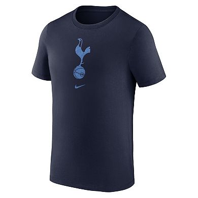 Men's  Nike Navy Tottenham Hotspur Crest  T-Shirt