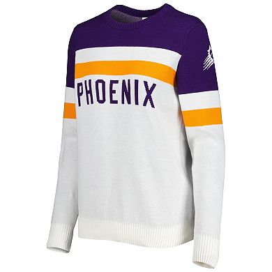 Women's Lusso Purple/Cream Phoenix Suns Dominique Pullover Sweater