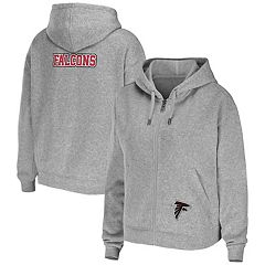 Unisex Majestic Threads Gray Atlanta Falcons Sundays Pullover Hoodie