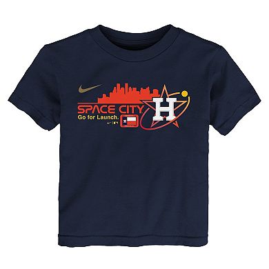 Toddler Nike Navy Houston Astros City Connect Graphic T-Shirt